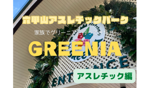 六甲山アスレチックパーク「GREENIA」に挑戦してきました！